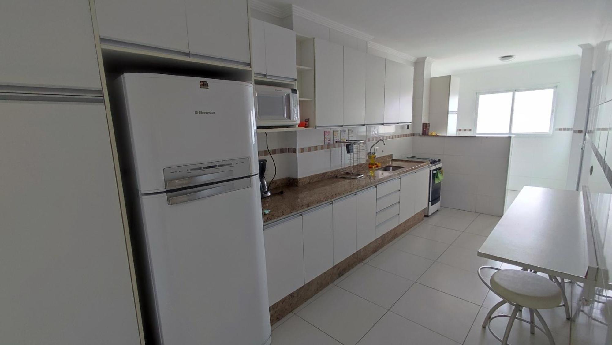 Apartamento Praia Grande Aviacao - 30 Mts Da Praia Extérieur photo