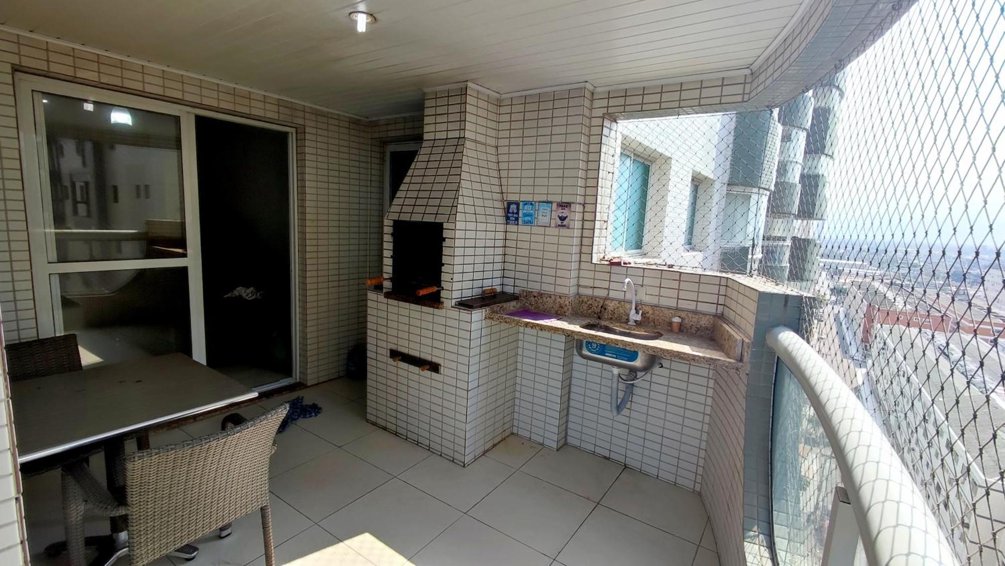 Apartamento Praia Grande Aviacao - 30 Mts Da Praia Extérieur photo