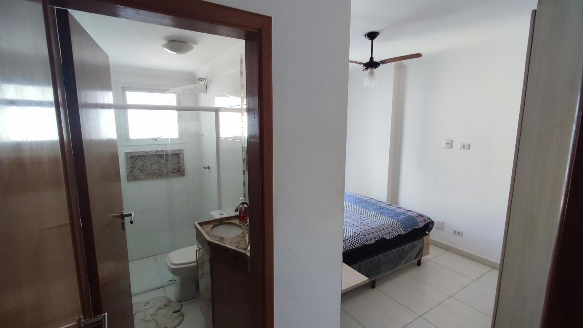 Apartamento Praia Grande Aviacao - 30 Mts Da Praia Extérieur photo