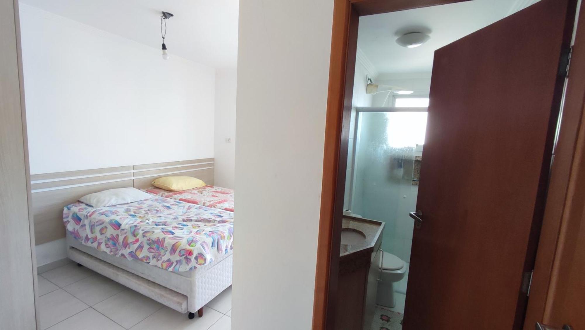 Apartamento Praia Grande Aviacao - 30 Mts Da Praia Extérieur photo