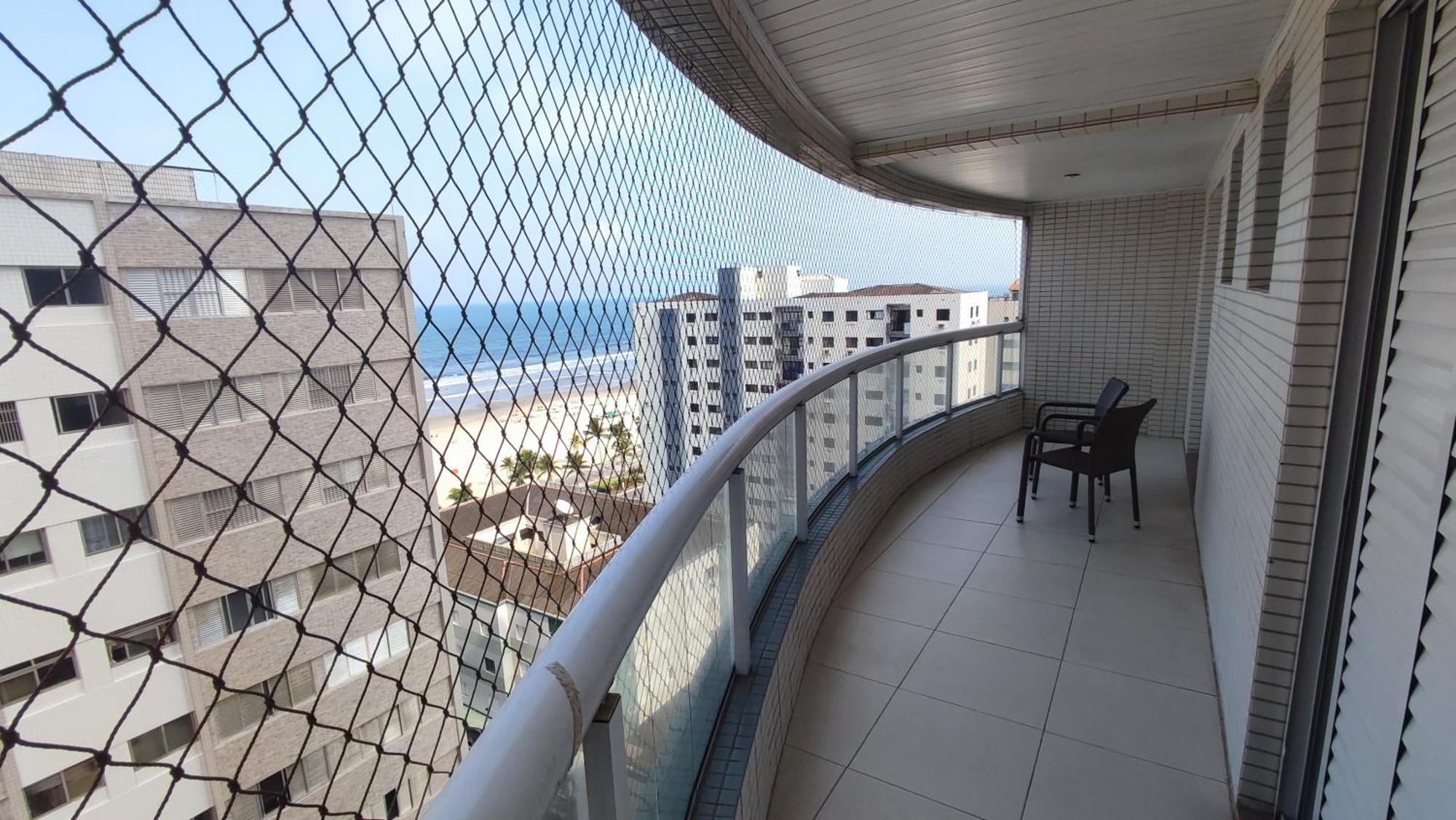Apartamento Praia Grande Aviacao - 30 Mts Da Praia Extérieur photo