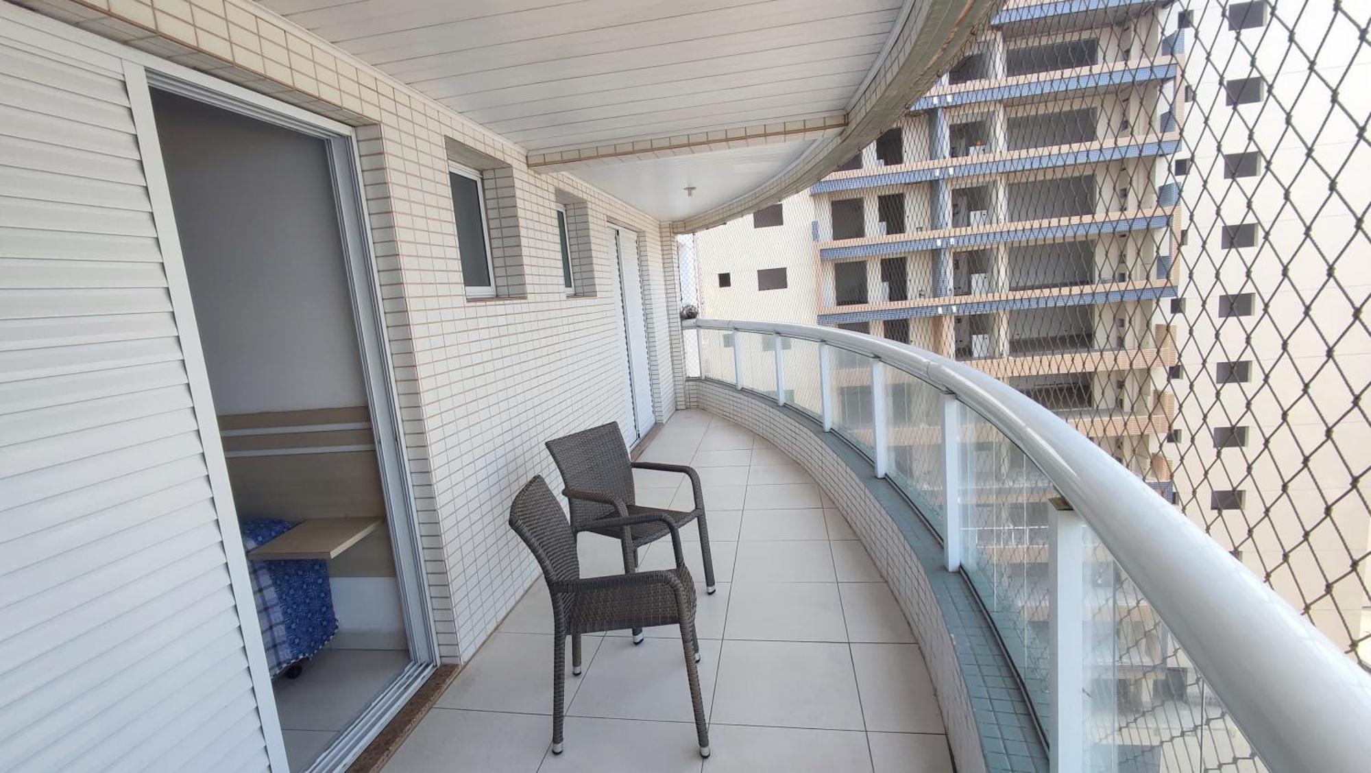 Apartamento Praia Grande Aviacao - 30 Mts Da Praia Extérieur photo