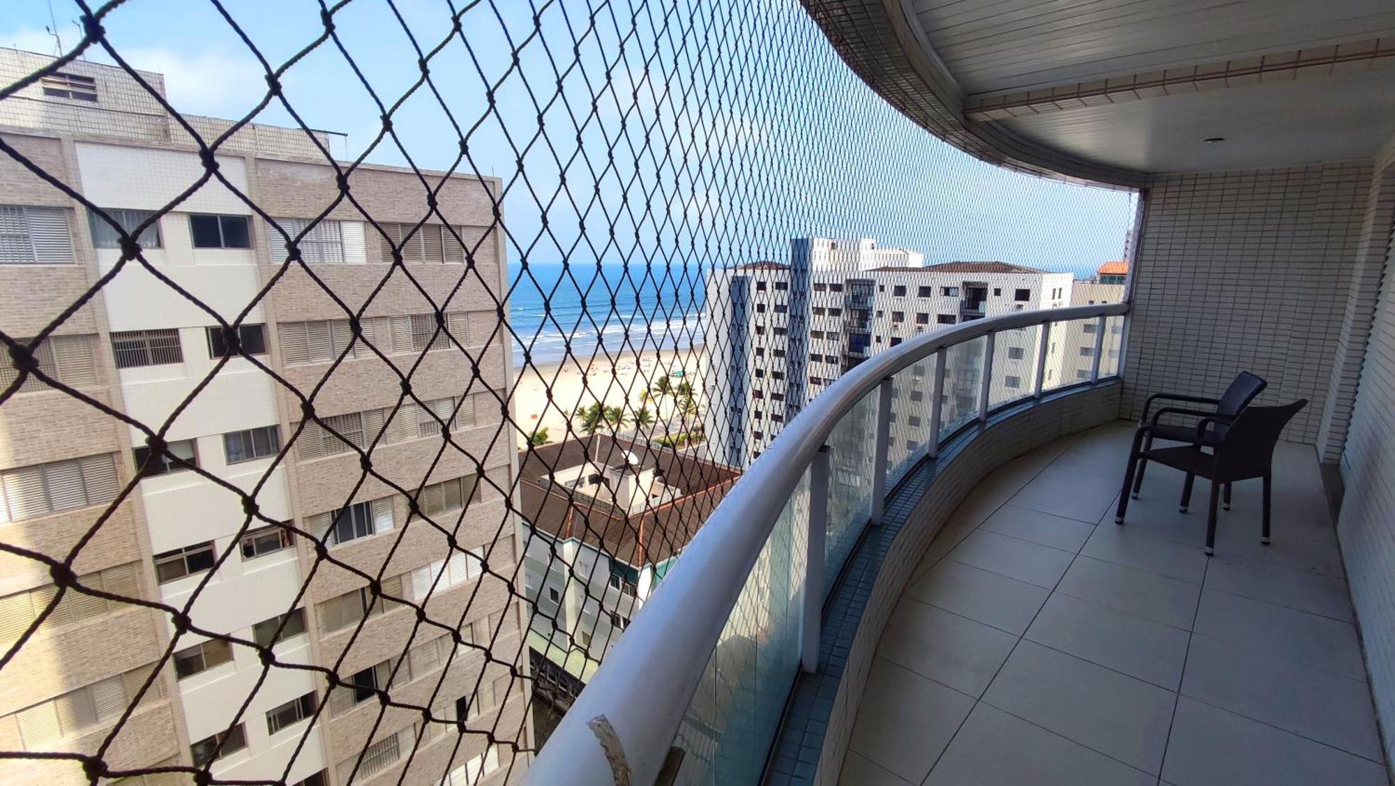Apartamento Praia Grande Aviacao - 30 Mts Da Praia Extérieur photo